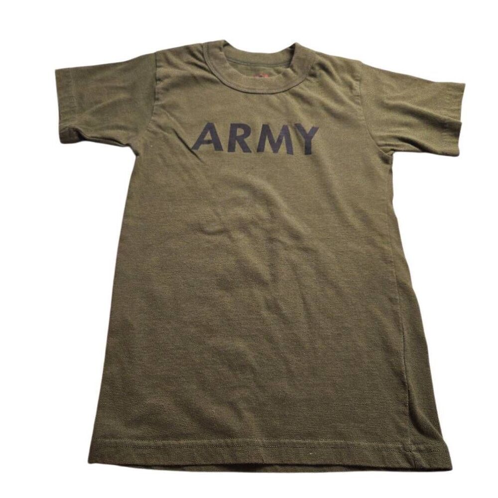 Rothco Kids ARMY green shirt S